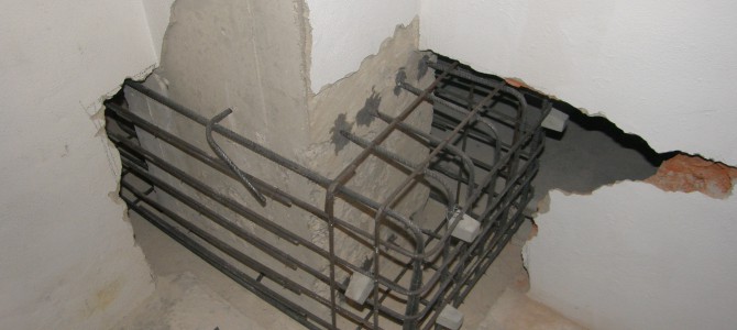Reparación de losa de cimentación de un edificio de 27 viviendas en Valencia Reparación de losa de cimentación de un edificio de 27 viviendas en Valencia